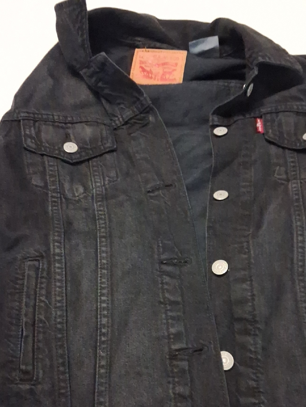 Levi's Black Denim Trucker Jacket